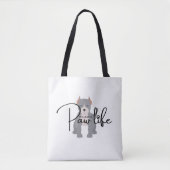 Pit bull Canvas tas (Voorkant)