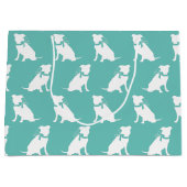 Pit Bull Chien Puppy Pitbulbe Grand Cadeau Sac (Devant)