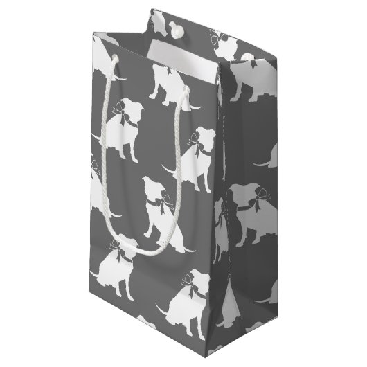 Pit Bull Chien Puppy Pitbulle Petit Cadeau Sac (Devant Angle)