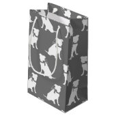 Pit Bull Chien Puppy Pitbulle Petit Cadeau Sac (Dos Angle)