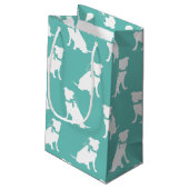 Pit Bull Chien Puppy Pitbulle Petit Cadeau Sac (Dos Angle)