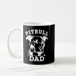 Pit Bull Dad T-Shirt (T-Shirt) Koffiemok