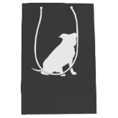 Pit Bull Dog Baby Pitbull Shower Gender Neutral Medium Cadeauzakje (Voorkant)