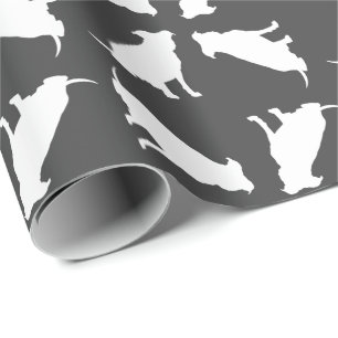 Pit Bull Dog Baby shower Geslacht Neutrale Pitbull Cadeaupapier