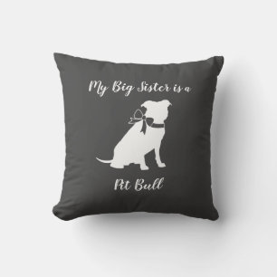 Pit Bull Dog Baby shower Geslacht Neutrale Pitbull Kussen