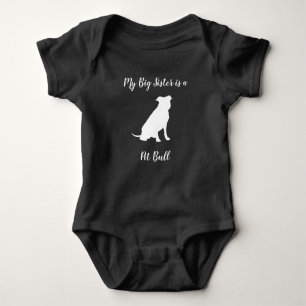 Pit Bull Dog Baby shower Geslacht Neutrale Pitbull Romper