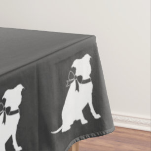 Pit Bull Dog Baby shower Geslacht Neutrale Pitbull Tafelkleed