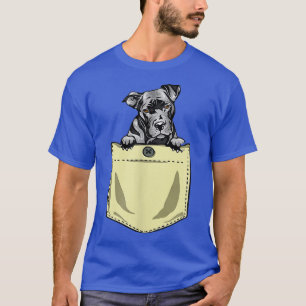 Pit Bull Dog Dans La Poche Pitbull Puppy T-Shirt