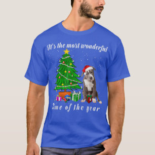 Pit Bull Dog Het is de mooiste tijd van de Y T-shirt