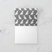 Pit Bull Dog Puppy Pitbull Note Card Notitiekaartje (Binnen)