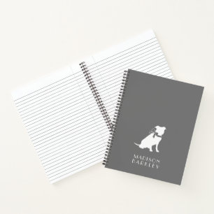 Pit Bull Dog Puppy Pitbull Notitieboek
