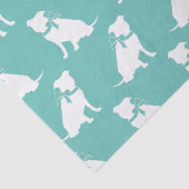 Pit Bull Dog Puppy Pitbull-weefselpapier Tissuepapier (Detail)