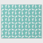 Pit Bull Dog Puppy Pitbull Wrapping Paper Cadeaupapier (Vlak)