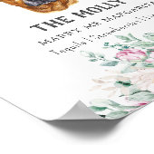 Pit Bull Dog Signature Drink Teken Poster (Hoek)