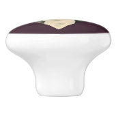 Pit Bull Dog Waterverf Schilderen 4 Keramische Knop (Zijkant)