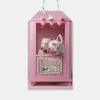Pit Bull Dogs Kissing Booth Cadeaulabel