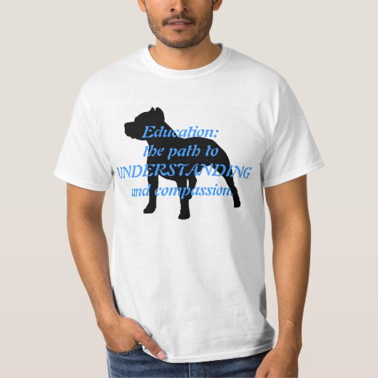 Pit Bull Education T-shirt (Voorkant)