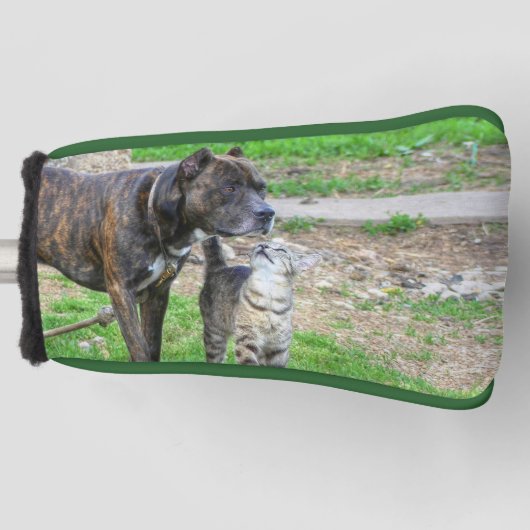Pit Bull en Cat Golfheadcover (Voorkant)