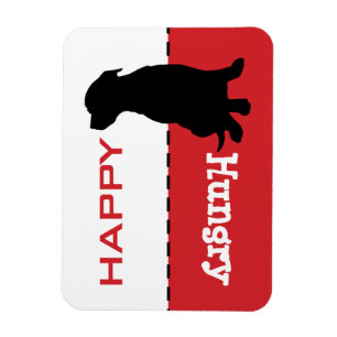 Pit Bull Feed the Dog Magnet Sign Magneet