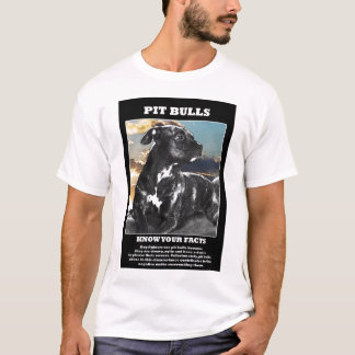Pit Bull-feiten T-shirt