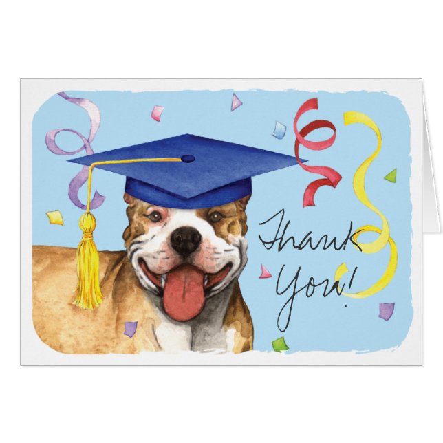 Pit Bull Graduate (Devant Horizontal)