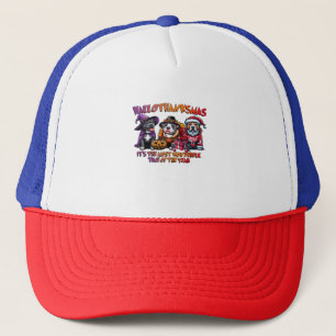Pit Bull Halloween Thanksgiving Kerstklassieker Trucker Pet