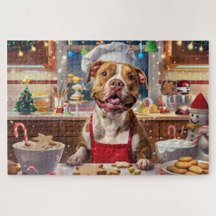Pit Bull Holiday Baking: Feestelijke Kerst Legpuzzel