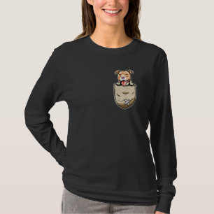Pit Bull Hond En Zakkeneigenaar T-shirt