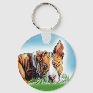 Pit Bull hoort je Sleutelhanger