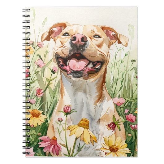 Pit Bull Journal – Dog Mom Notes (Devant)