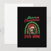 Pit Bull Kerstkerstkerstkerstkerstkerstkerstman Ha Kaart (Voorkant / Achterkant)