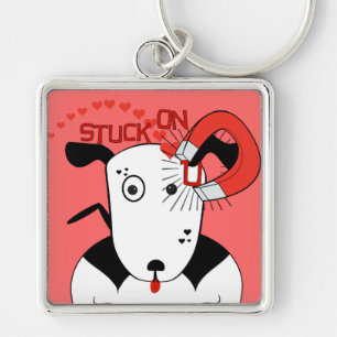 Pit Bull Love Petey the Bull Terrier.. Sleutelhanger