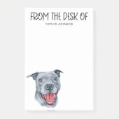 Pit Bull Lover Post-it® Notes (Voorkant)