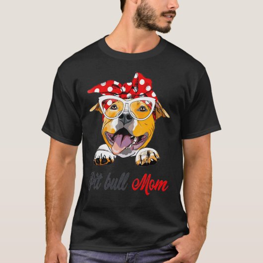 Pit Bull Mam T-shirt (Voorkant)