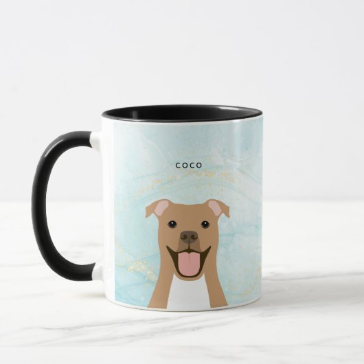 Pit Bull-Mokken Mok (Links)