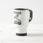 Pit Bull MOM - Groter Reisbeker (Voorkant rechts)