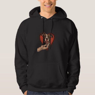 Pit Bull Mom Hondenliefhebber Pitbull Eigenaar Vro Hoodie