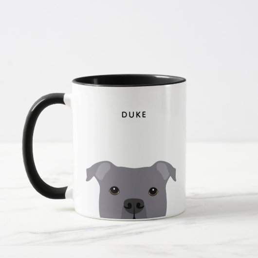 Pit Bull Mugs (Gauche)