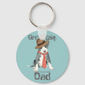 Pit Bull Pap Sleutelhanger (Voorkant)