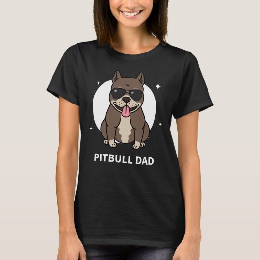 Pit Bull Pap T-shirt (Voorkant)