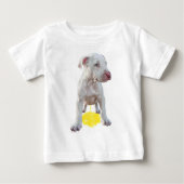 Pit Bull Puppy Piddles OOPS Shirt (Voorkant)