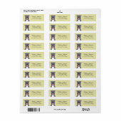 Pit Bull Return Address Labels (Full Sheet)