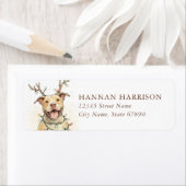 Pit Bull Return Address Labels (Insitu)