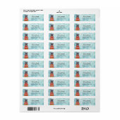 Pit Bull Return Address Labels (Full Sheet)