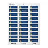 Pit Bull Return Address Labels (Full Sheet)
