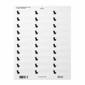 Pit Bull Return Address Labels (Full Sheet)