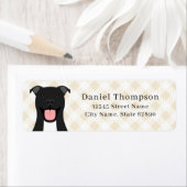 Pit Bull Return Address Labels (Insitu)