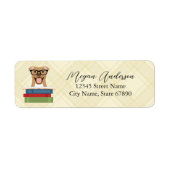 Pit Bull Return Address Labels (Voorkant)