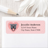 Pit Bull Return Address Labels (Insitu)