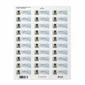 Pit Bull Return Address Labels (Full Sheet)